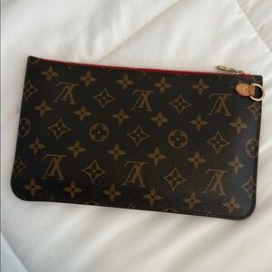 Louis Vuitton Monogram Zip Pouch/Clutch